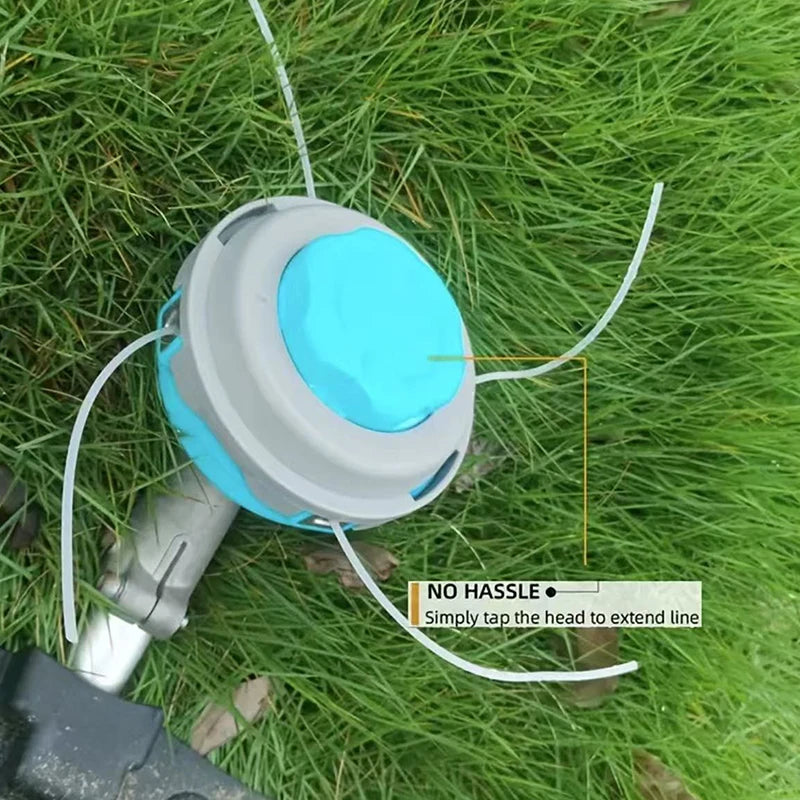 Outline Brush Cutter Parts Garden Accessories 4 Lines Grass Trimmer Head M10*1.25 Threaded Automatic
