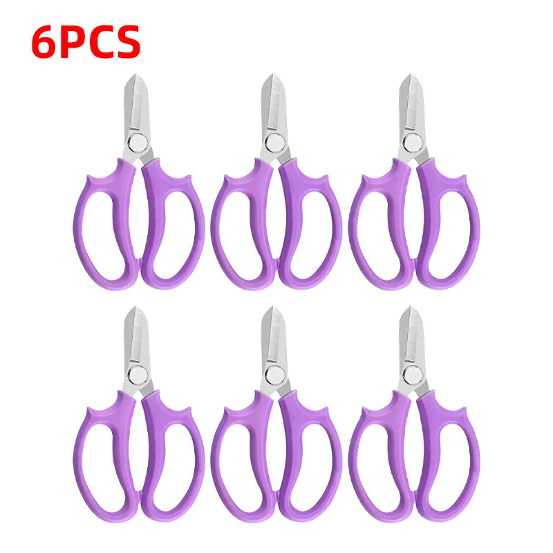 Professional Bonsai & Garden Scissors – PTFE Bypass Pruning Shears with Ergonomic Grip | Floral & Plant Pruner