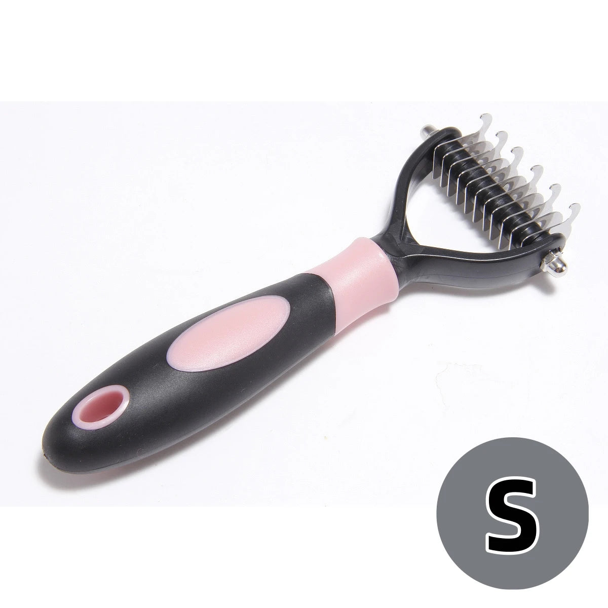 Pet Hair Remover Grooming Brush - Dog & Cat Deshedding Comb - photo 10