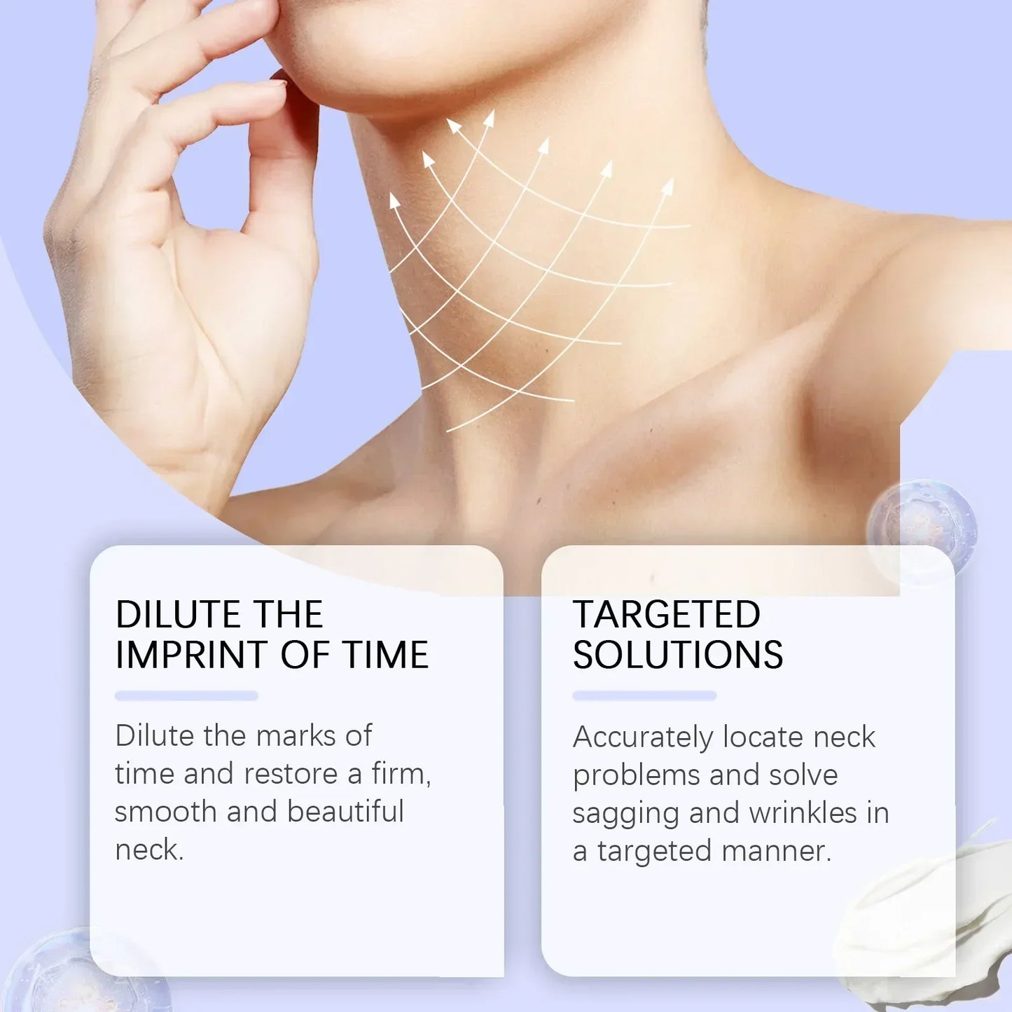Tighten Lift Neck Cream Firming Lifting Brightens Eliminate Neck Fine Lines Neck Remove Double Chin Rejuvenation Cream Skin Care