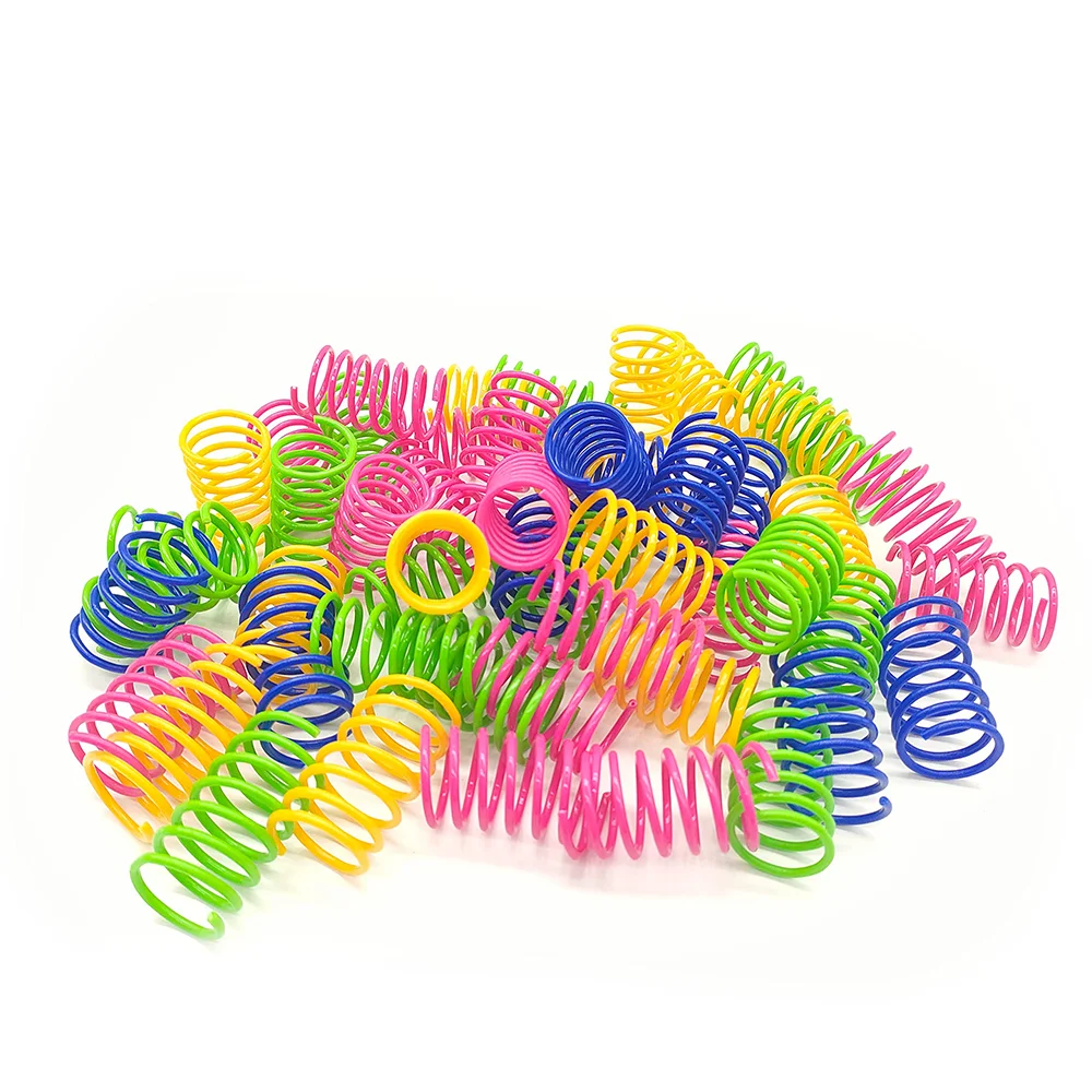 Cat Spiral Spring Toys - 4 to 100 Pack Kitten Coils – photo 5