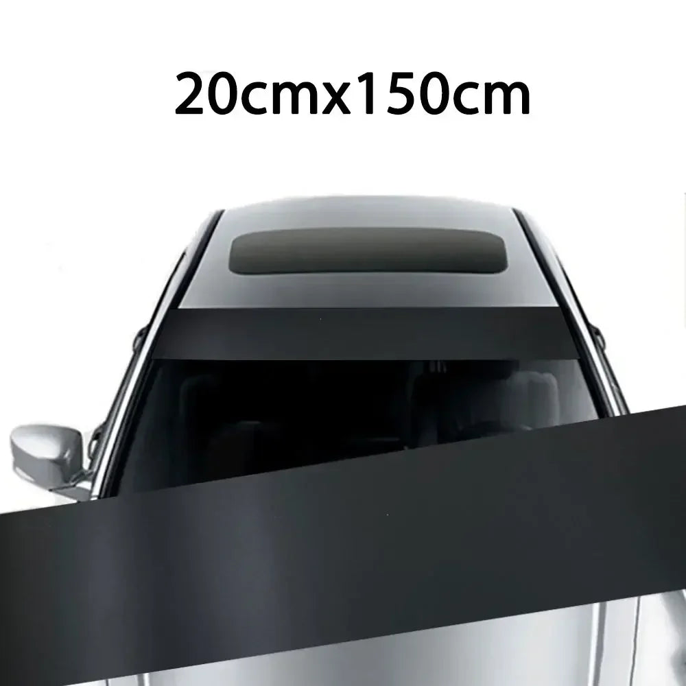 Car Sunshade Stickers Auto Front Windshield 3D Vinyl Film Rear Gear Sunshade Decorative Decals Stickers Auto Decorative Stickers