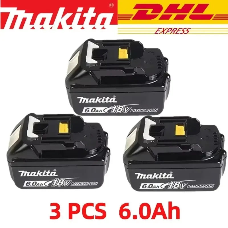 100% original Makita 18V battery 6AH BL1840BL1830b BL1850b BL1850BL1860BL1815 Replace lithium battery.