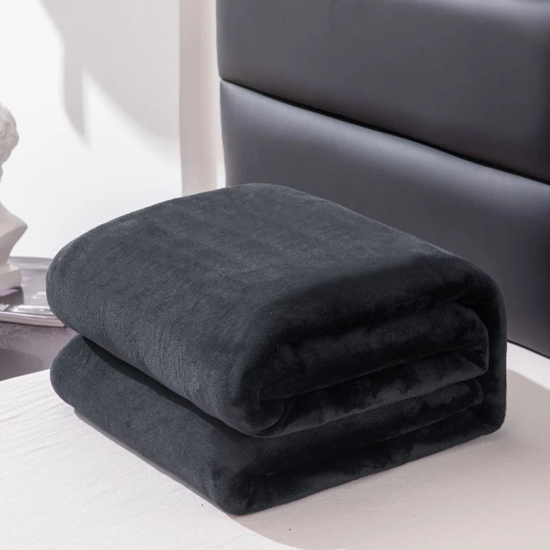 Heavyweight Flannel Throw Blanket - Soft Printed Blanket in Many Colors - photo 11