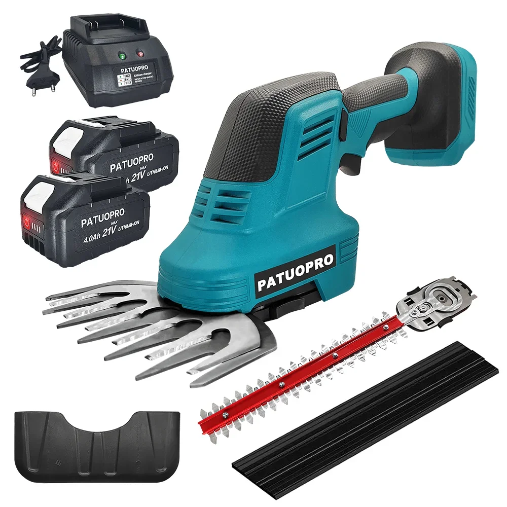 Cordless Hedge Trimmer 1700RPM – Handheld Grass Cutter Compatible with Makita 18V Battery (Battery Not Included)