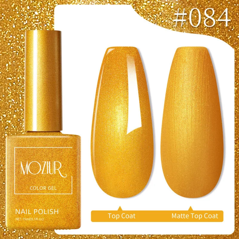 Colorful Hot Sale Uv Gel Nail Polish Set Soak Off Gel Nail Polish 15ml Professional Nail Gel Polishes