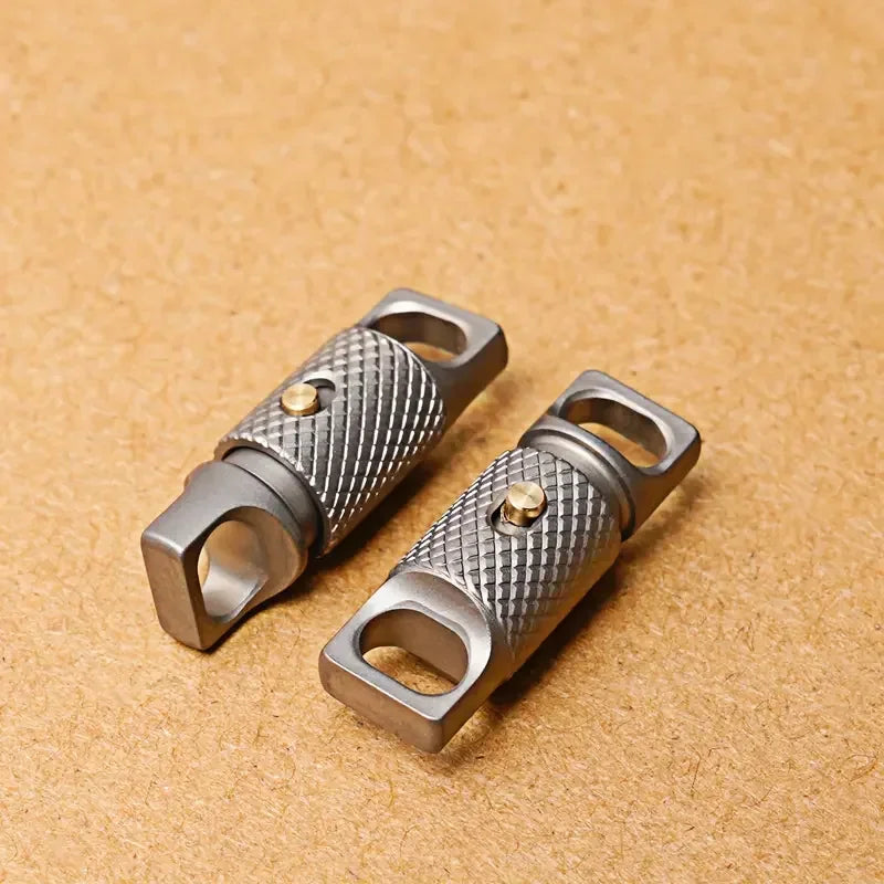 Titanium Alloy Mini Keychain Portable Quick Dismantling Durable Household Outdoor EDC Tool