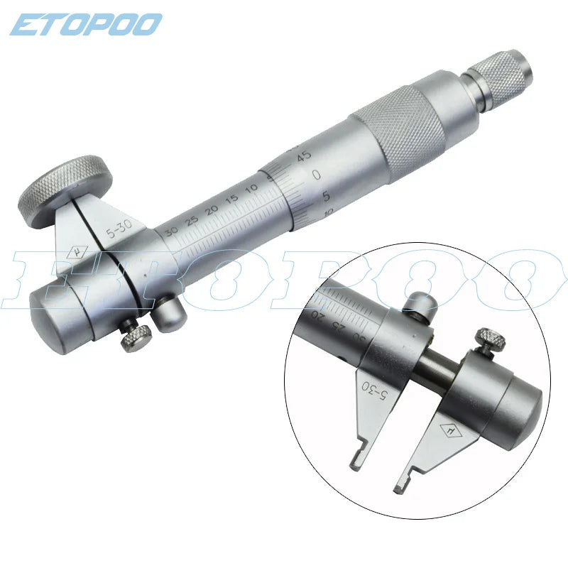 5-30/25-50/50-75/75-100mm Inside Micrometer Screw Gauge Metric Internal Carbide Measuring Tools High Quality different choose