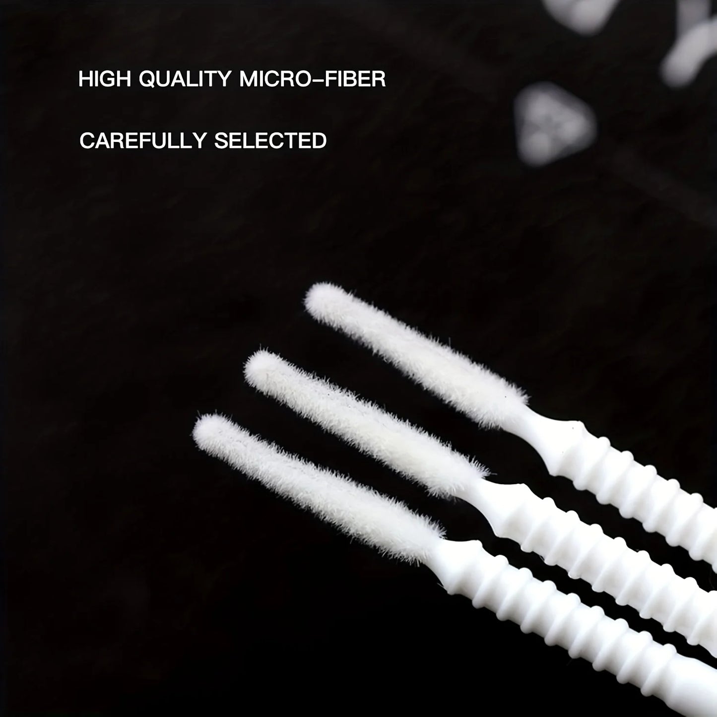 200PCS For Eyelash Extension Tools Disposable MicroBrush Eyelashes Extension Individual Lash Removing Swab Micro Brush