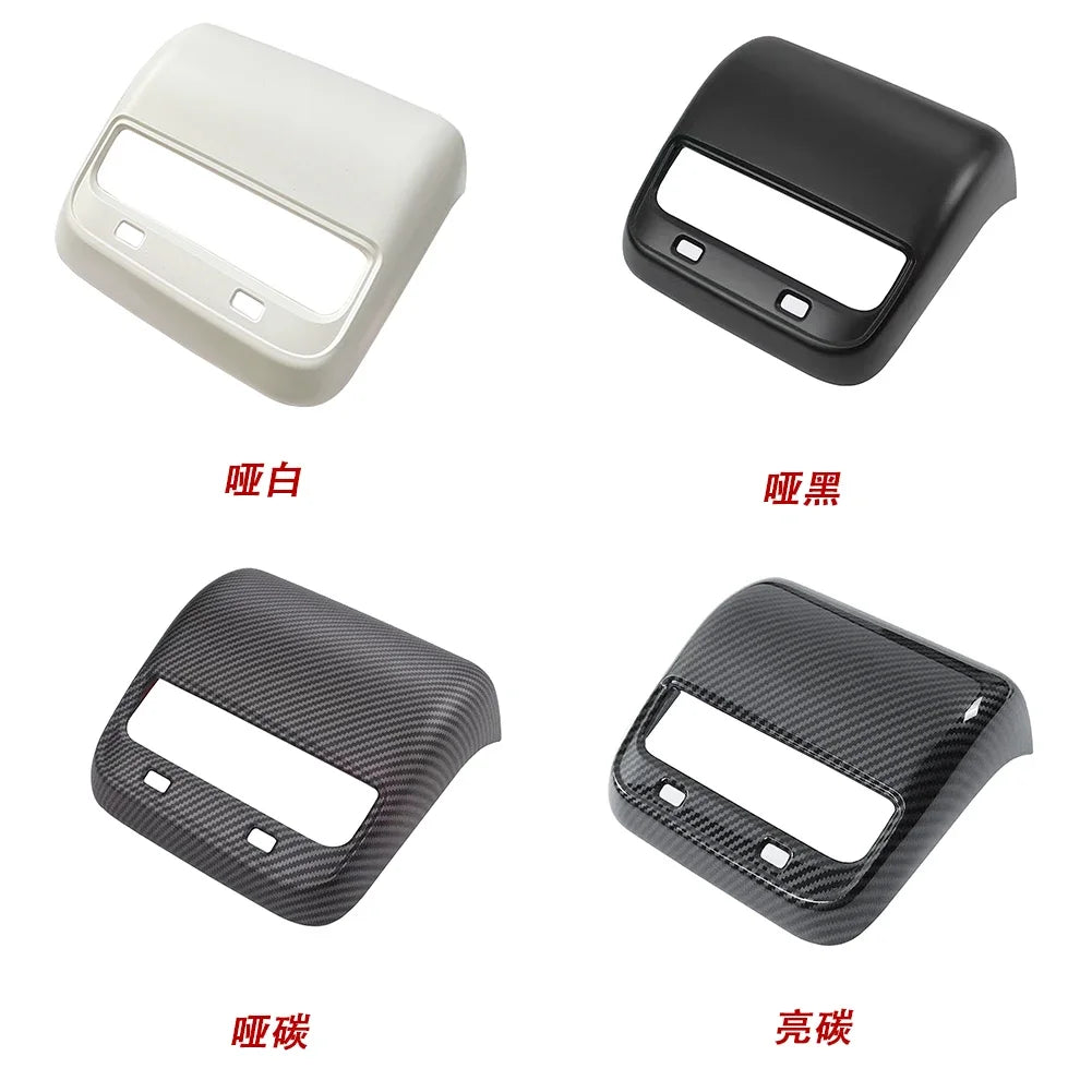 Rear Air Vent Outlet Cover For Tesla Model 3 2017-2022 Interior Rear Air Outlet Cover For Tesla Model Y 2019-2022 Back VentCover