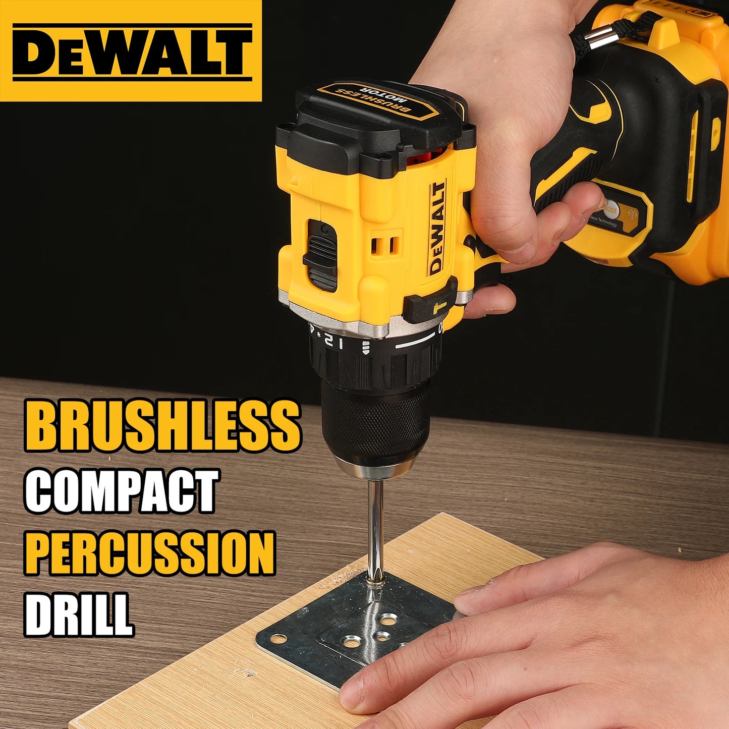 DeWalt DCD805 20V Brushless Cordless Impact Drill & Driver – Power Tool (Tool Only)