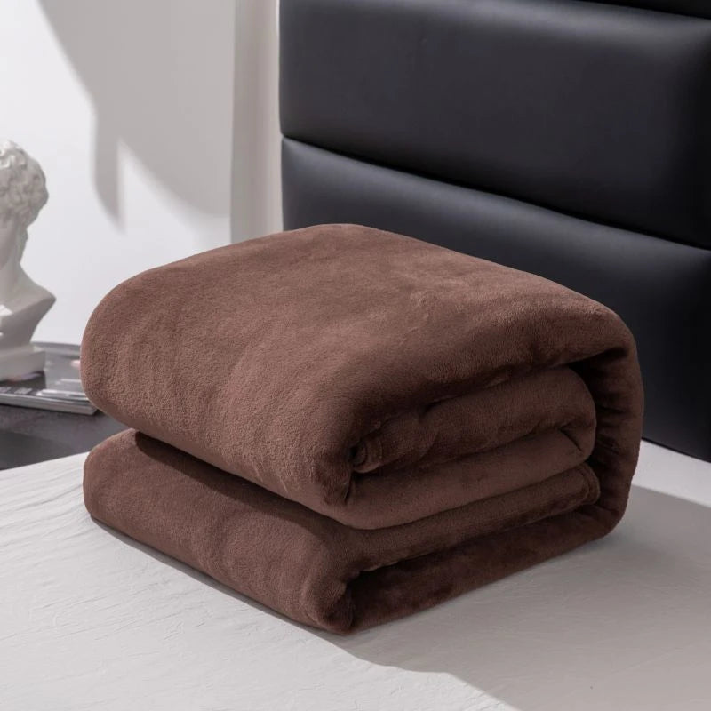 Heavyweight Flannel Throw Blanket - Soft Printed Blanket in Many Colors - photo 15