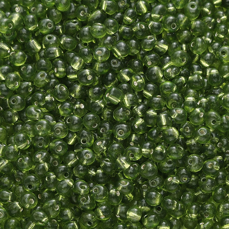 110pcs 4mm Silver Lined Seed Beads Water Drop Shape Czech Glass Beads For DIY Jewelry Making Crafts Charms Bracelets Accessories