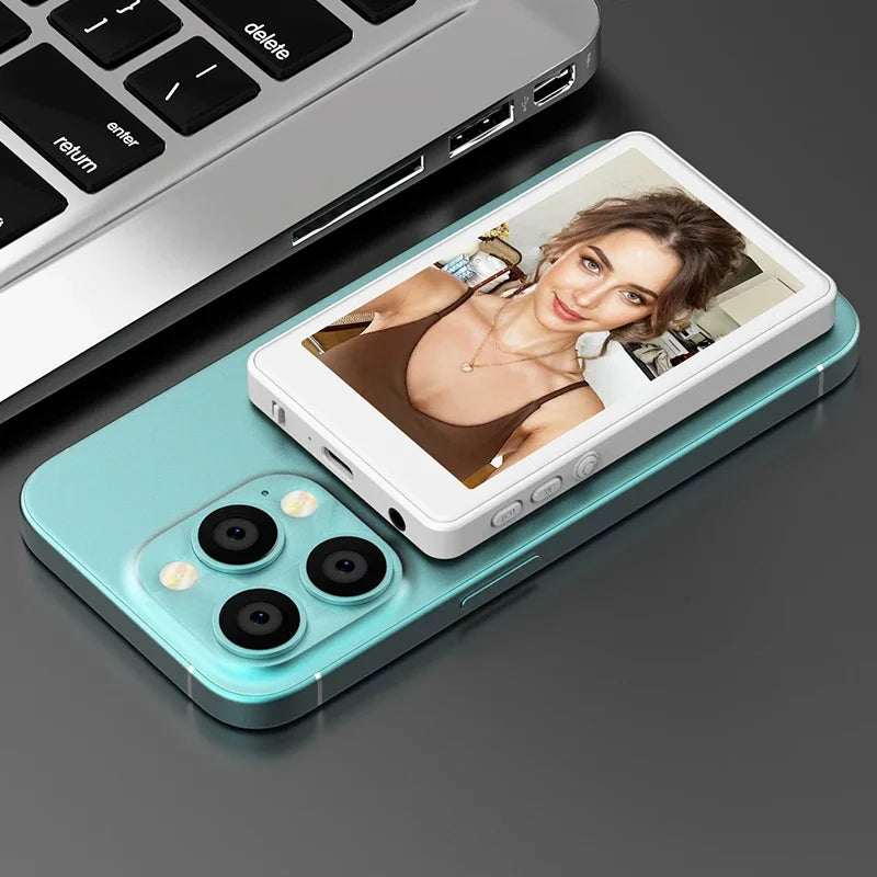 Magnetic Phone Back Vlog Selfie Monitor Screen Live Stream Camera Compatible with iPhone & Android