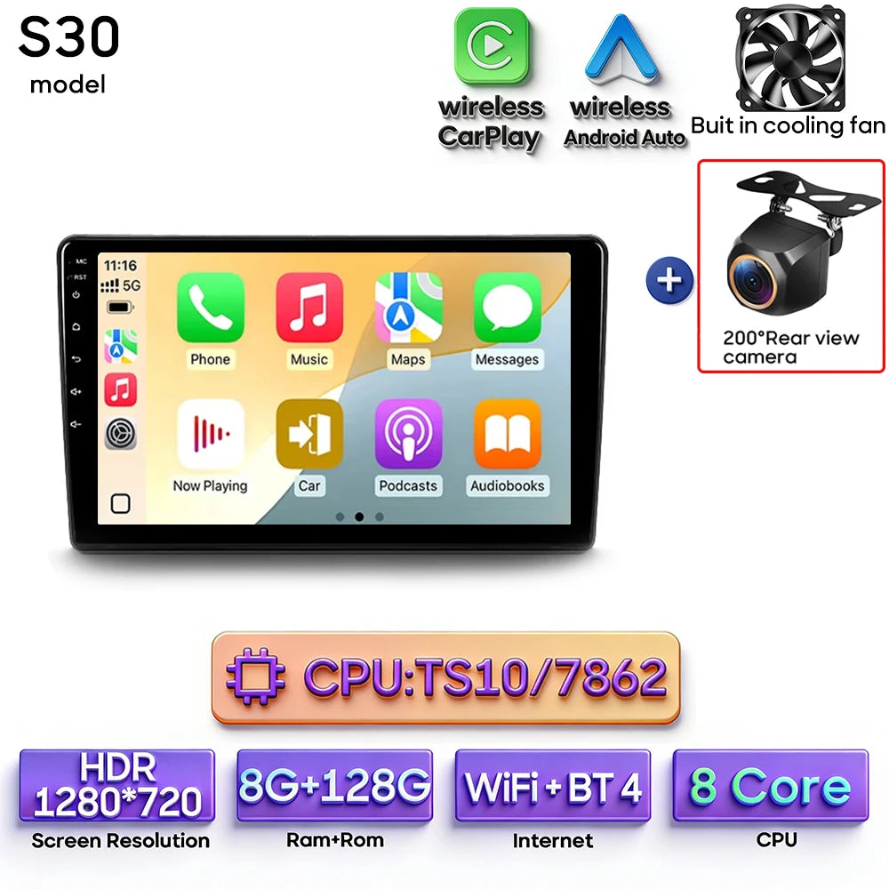 Android For Citroen C4 Grand Picasso 2006 2007 2008 - 2013 Car Multimedia Player Carplay Auto Radio Video Stereo Navigation GPS
