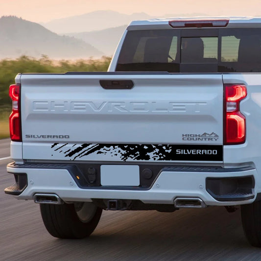 Tailgate Vinyl Decal Cover — Chevrolet Silverado 1500/2500HD