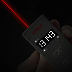 Kiprim Laser Rangefinder 50M 70M 100M Mini Laser Measurement Tool Laser Tape High Accuracy Multiple Measurement Functions