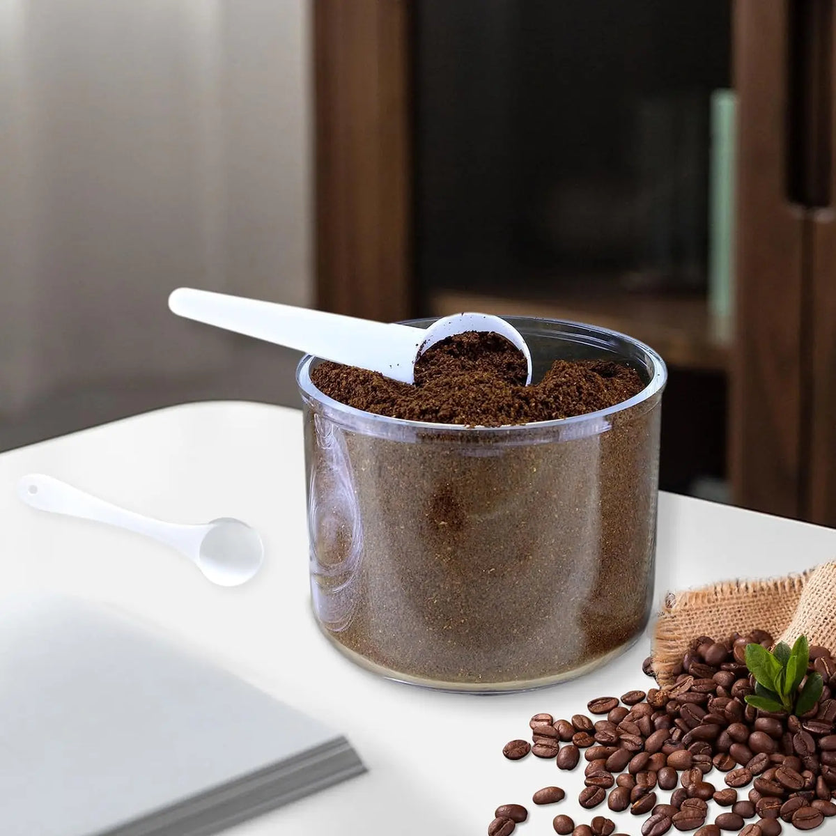 Small Measuring Scoops Set - 1g, 3g, 5g & 10g Powder Spoons - photo 4