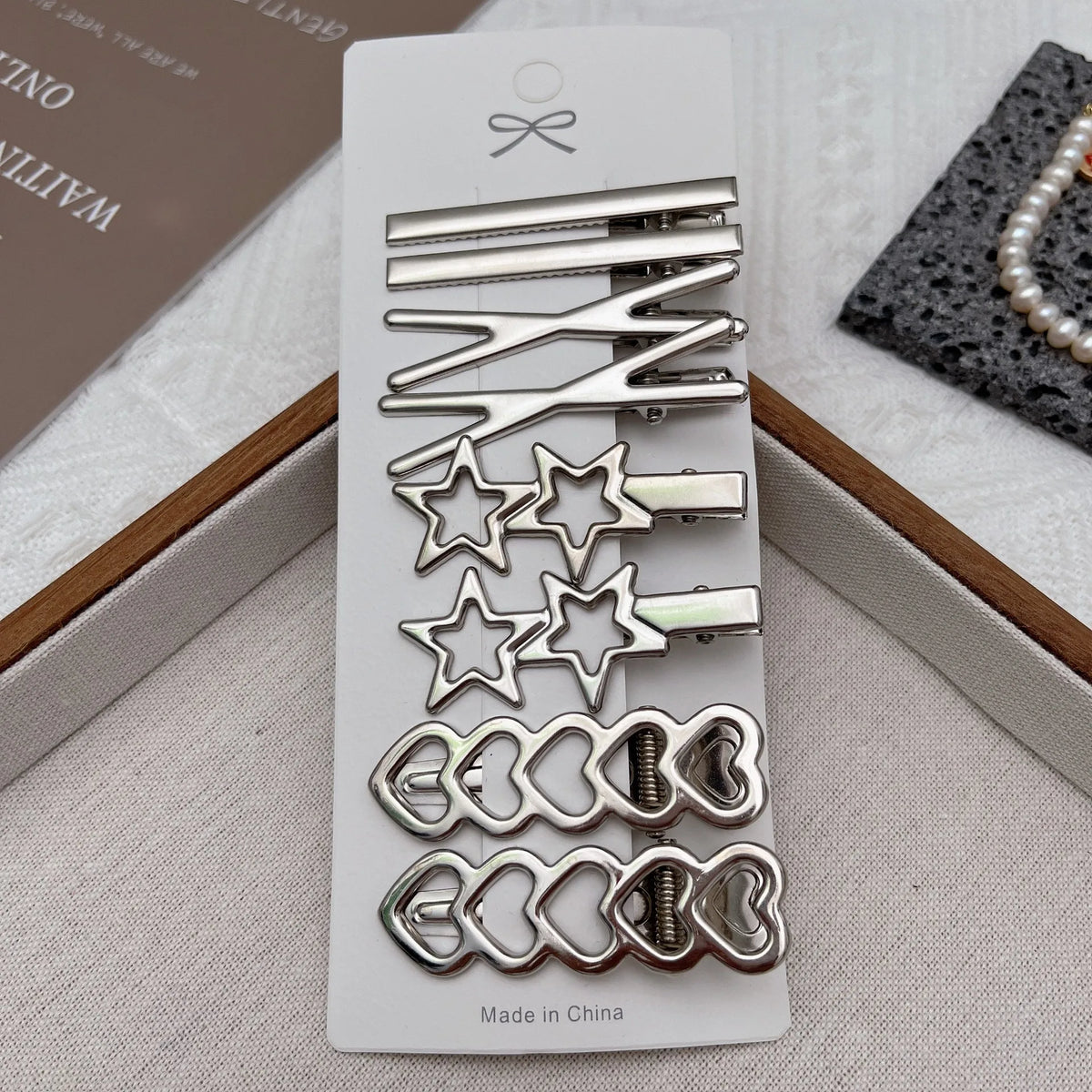 Women Metal Y2K Hair Clips Exquisite Duckbill Clip Girls Hairpins Side Bangs Barrettes Hairclip Girls Fashion Hair Accessories