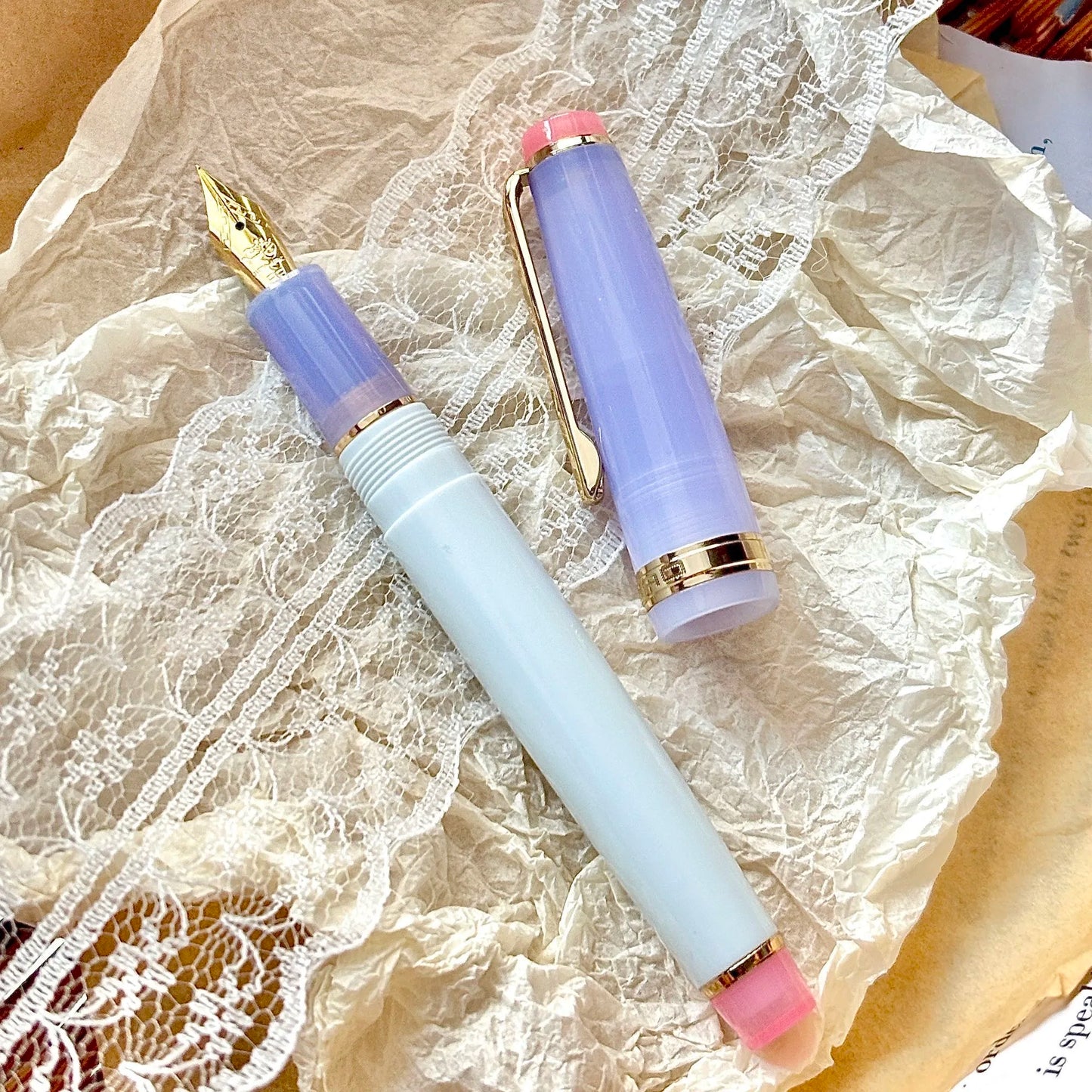 JINHAO 82 Limited Edition Colors Fountain Pen Macaron Color Gold Clip EF/F/M Calligraphy Pen Stationery Office School Supplies