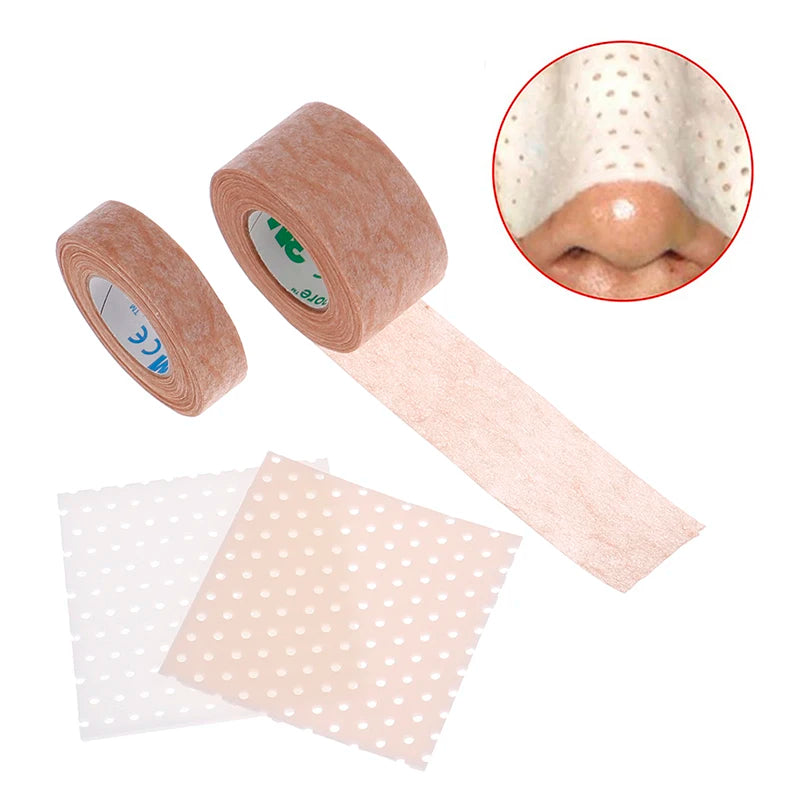 2pcs Nose Job Rhinoplasty Splint Ortho Immobilized Thermoplastic Nose Nasal Fracture Splint 5*5cm Adhesive Tape Skin Care Tools