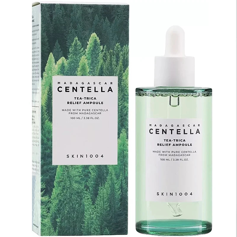 Korean Centella Ampoule Serum — Calming Pore-Refining Essence