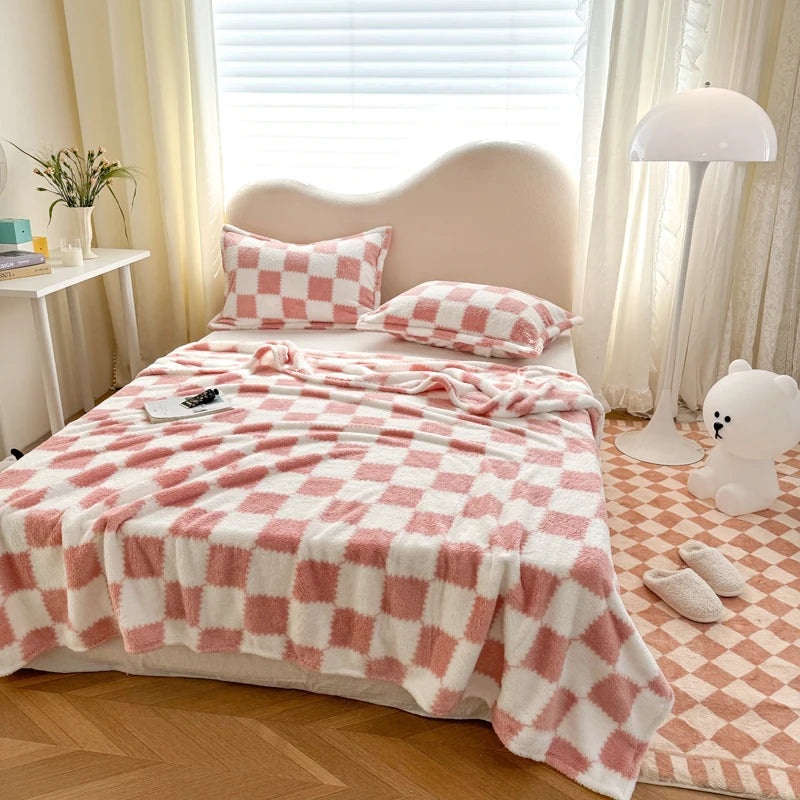 Panda Print Flannel Fleece Blanket