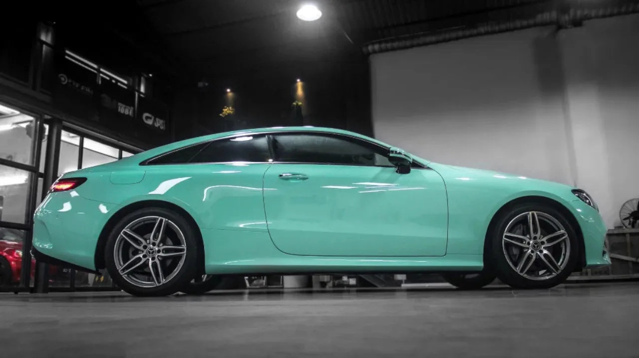 Glossy Vinyl Wrap Film for Car & Motorcycle - 5 Colors