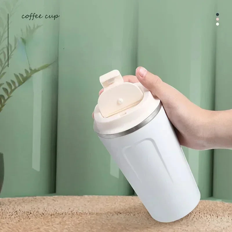 Stainless Steel Travel Coffee Mug - 380ml or 510ml Insulated Cup - photo 2