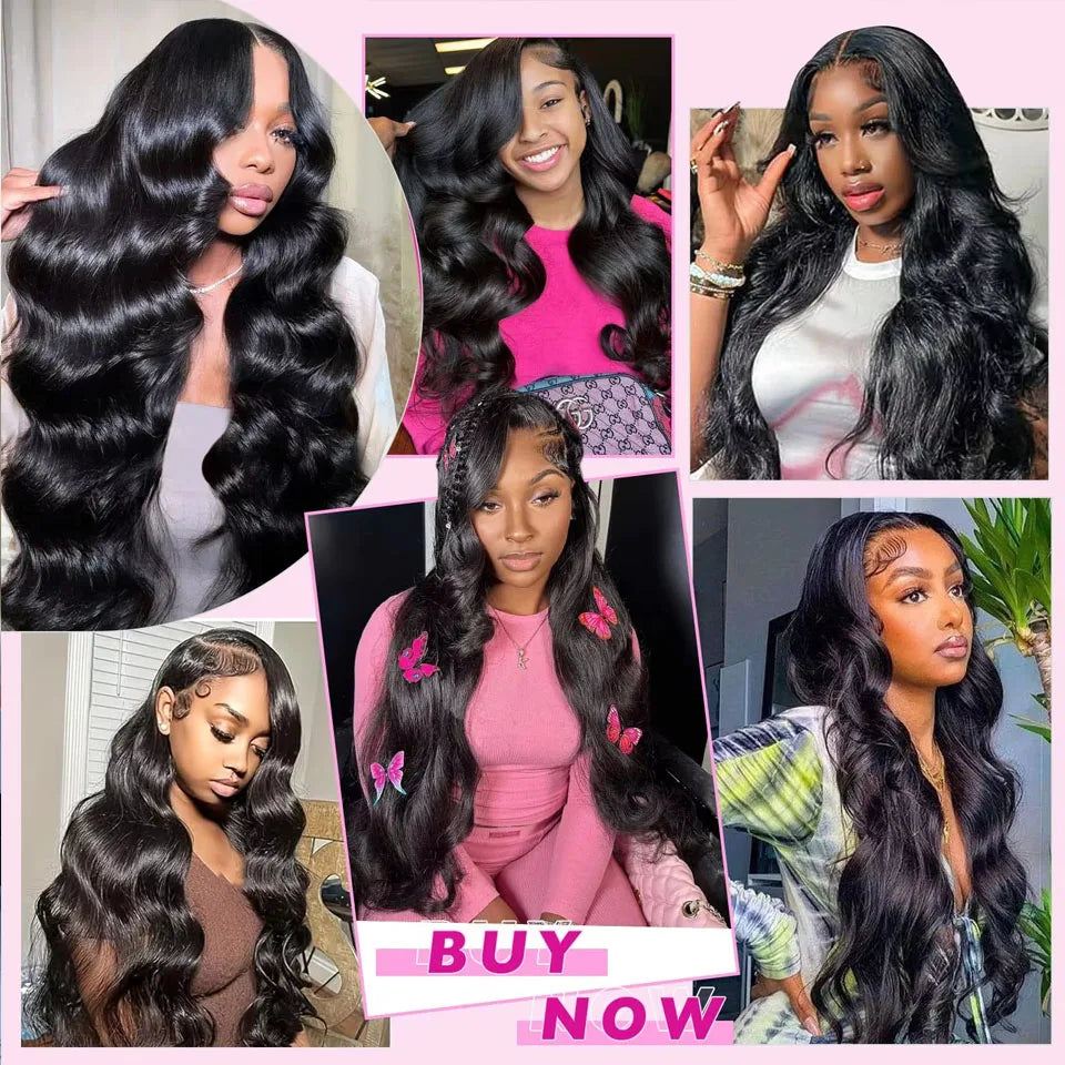 30 40 Long Body Wave Bundles Human Hair 8-40 Inch Brazilian Raw 100% Unprocessed Raw Virgin Human Hair Wavy 2/3/4 Bundles
