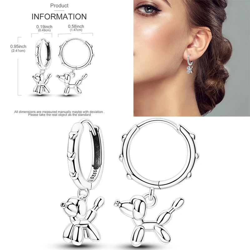 Sparkling Gold Woman Hoop Earrings 925 Sterling Silver Butterfly Colored Zirconium Earrings for Women Jewelry Anniversary Gift