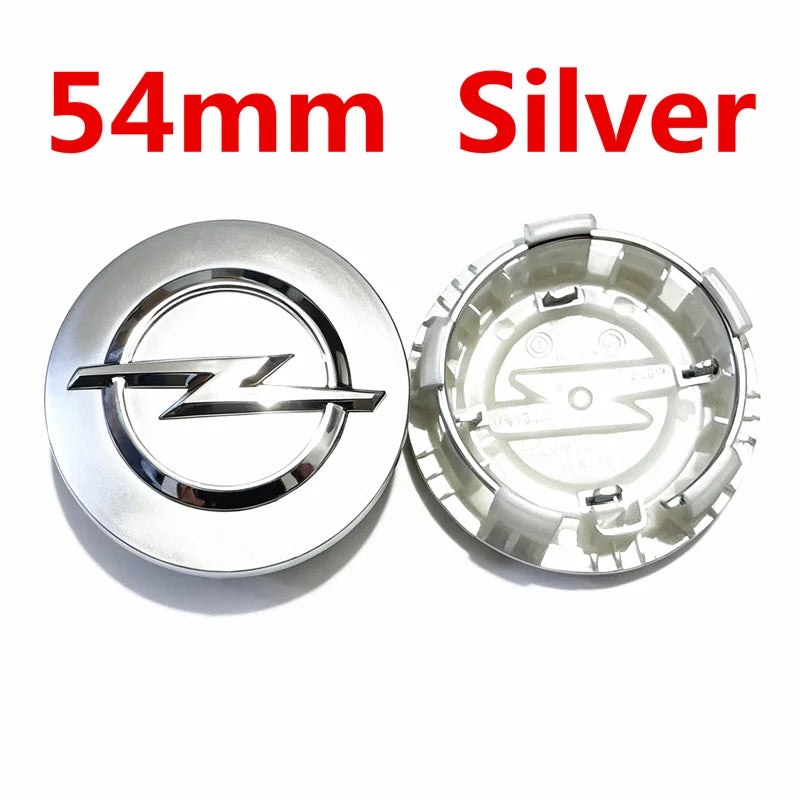 4 Pcs 56mm 59mm 60mm 64mm 68mm Opel Car Wheel Center Hub Caps Logo Badge Emblem Rim Hubcap Dust-proof Cover Auto Accessories