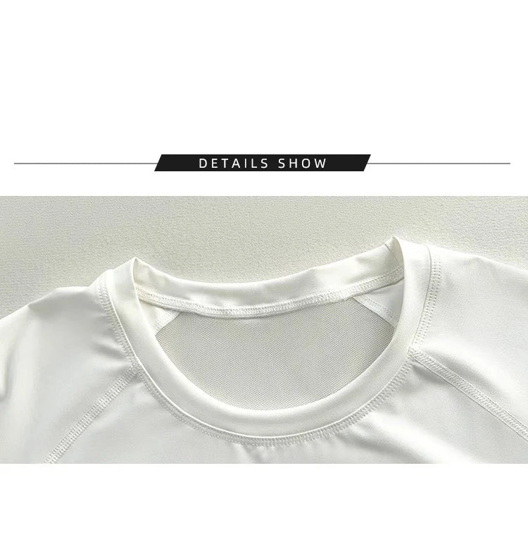 Women's Sport Short Sleeve T-Shirt Summer New Loose Quick Dry Breathable Mesh Yoga Fitness Top OutdoorWear ﻿