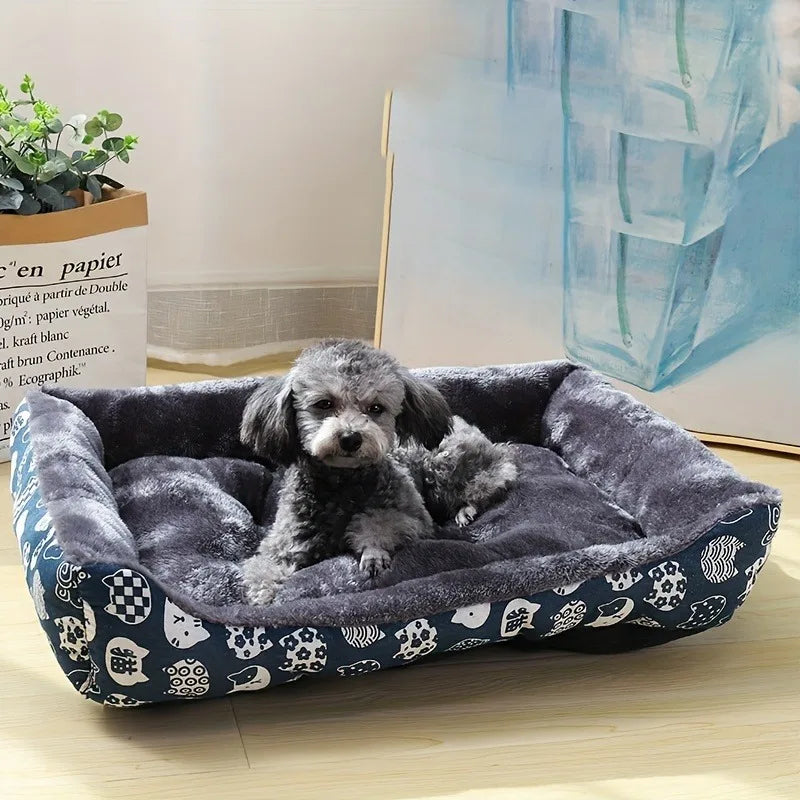 Dog Bed Home Pet Winter Large Supplies Sofa Accessories for Small Dogs Goods Animals Big Accessoires Medium Mat