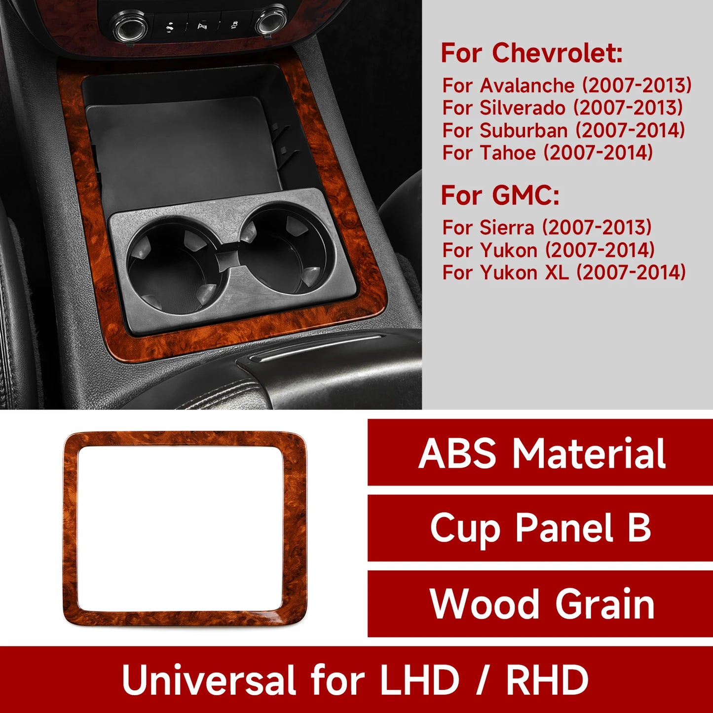 Center Console &amp; Interior Trim Sticker Kit - Chevy/GMC Trucks &amp; SUVs