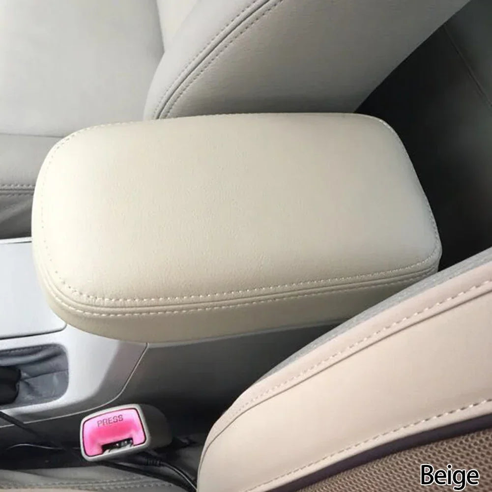 For Toyota Corolla 2007 - 2013 Car Armrest Box Center Console Lid Armrest Cover Interior Accessories Microfiber Leather Cover