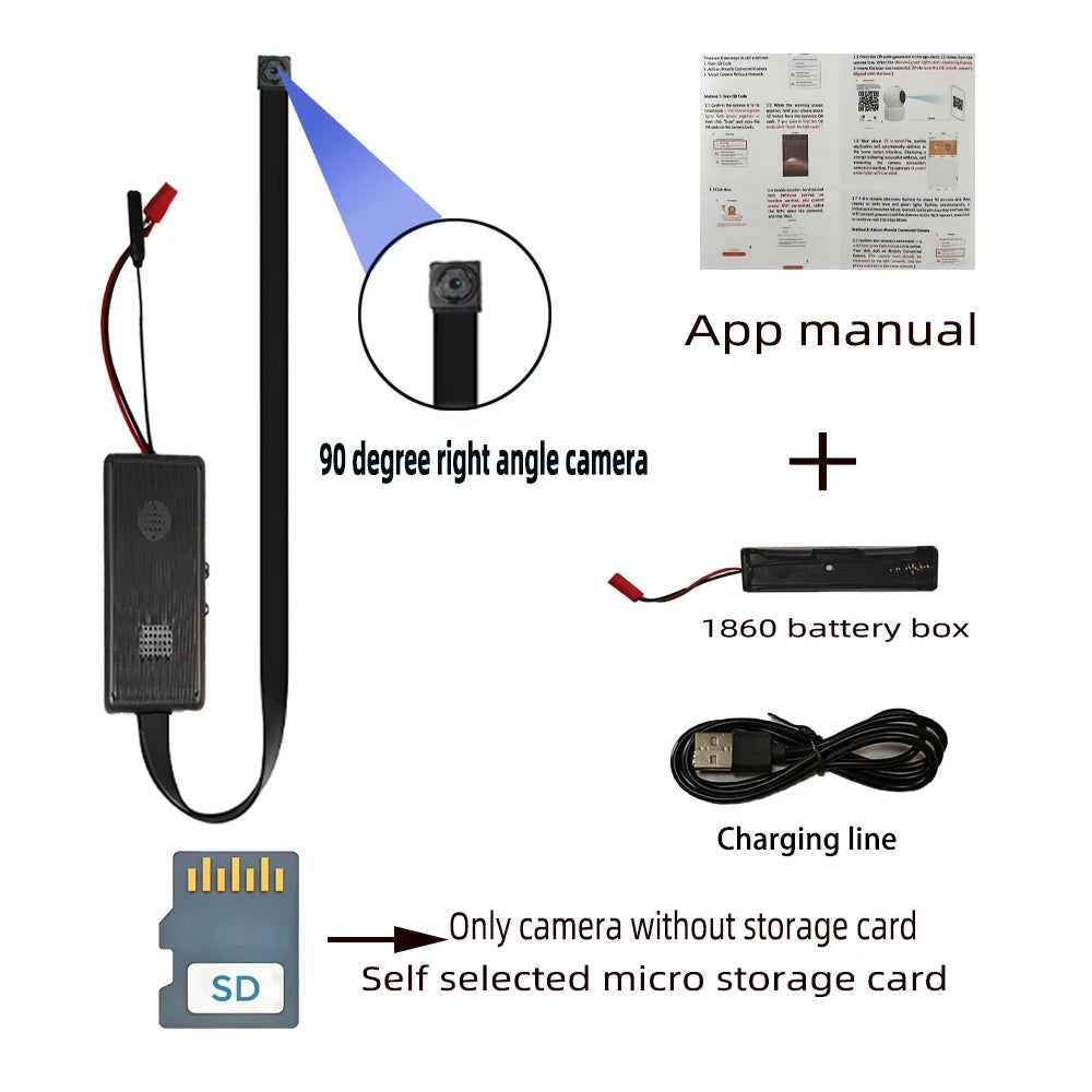 4K Mini WiFi Home Camera — Motion Detection & Remote Viewing