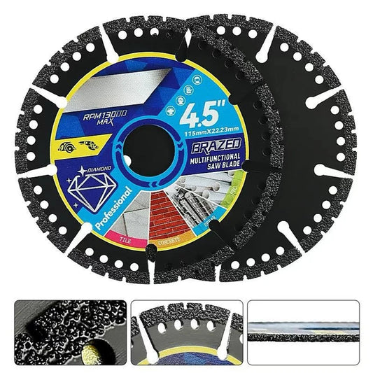 3PCS Heavy Duty Metal Cutting Wheel Angle Grinder Blade, Fast Precise Effortless Cut, Ultra Durable Long-Lasting for Steel Metal