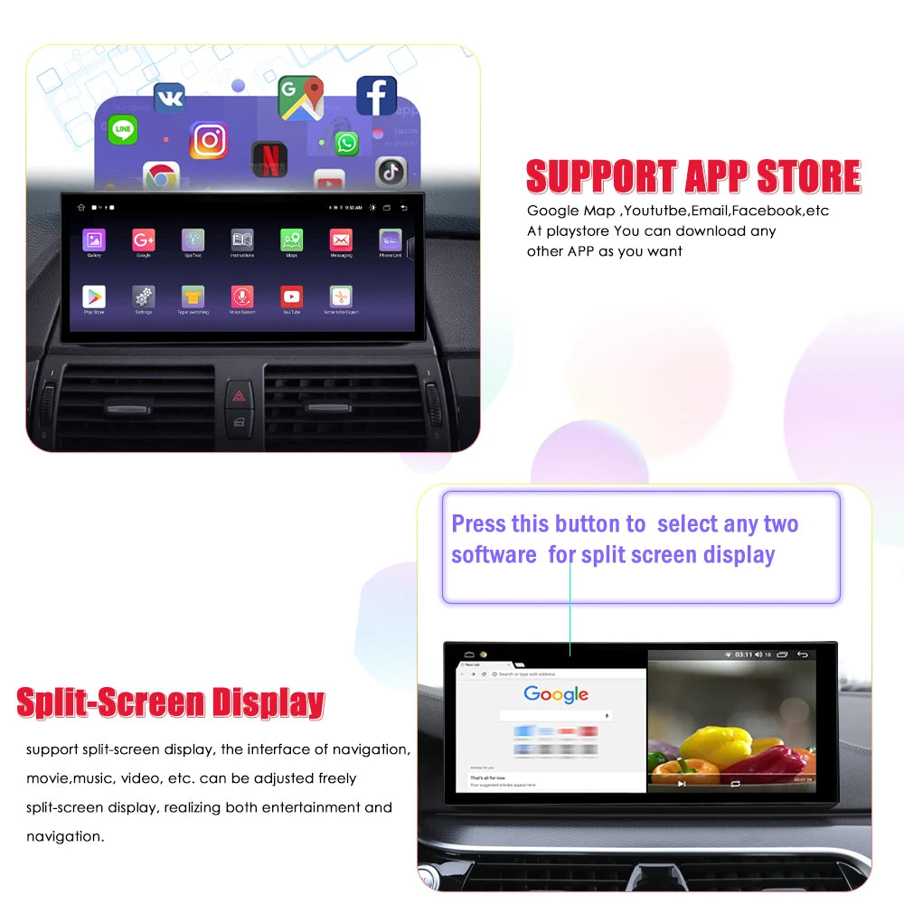 9" Android Car Stereo for Audi A6 C7 & A7 (2012–2018) — CarPlay, Android Auto, GPS, Bluetooth, WiFi