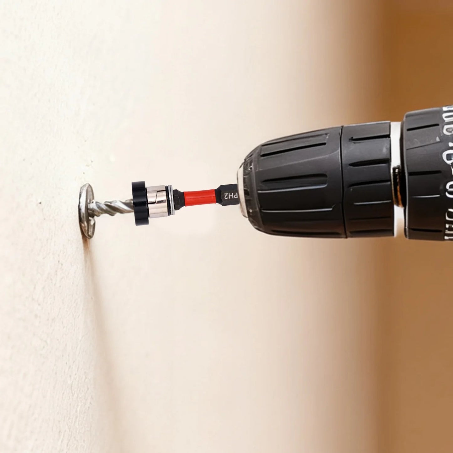 Magnetic Locating Screwdriver Bit S2 Steel PH2 Magnetic Tips Hex Shank Locating Batch Head Plasterboard Position Screwdriver Bit