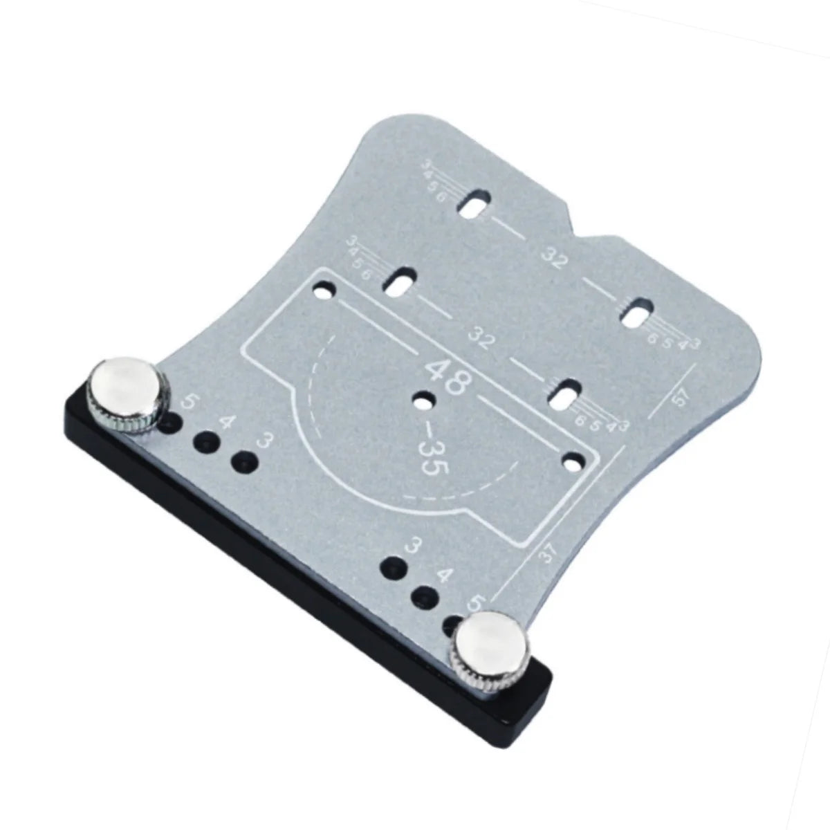 35mm Hinge Aluminum Alloy Hole Opener Hinge Hole Positioning Plate Door Woodworking Board Hinge Special  Positioning Template