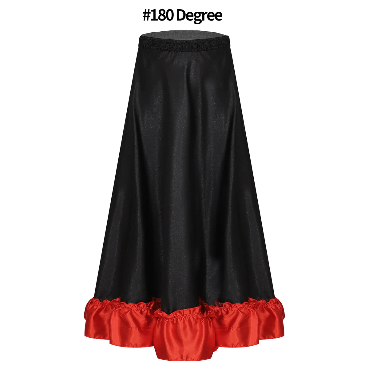 Girls satin flamenco dress