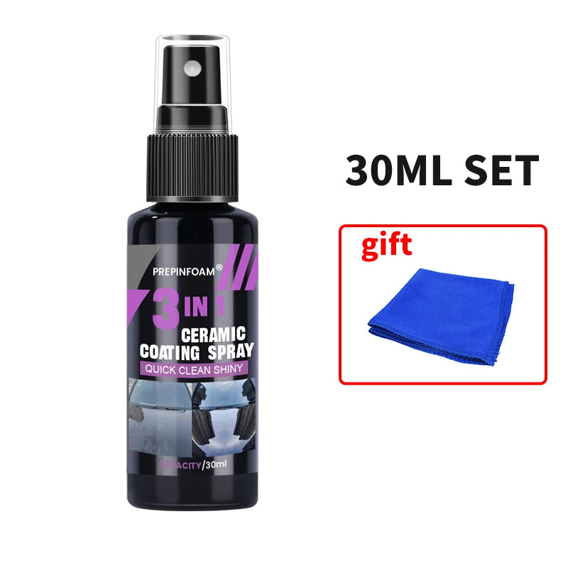 3 in 1 Car Ceramic Nano Coating Liquid Coatin Nano Crystal Hydrophobic Layer Polishing Paint Coating Agent Polish Nanos Coatings