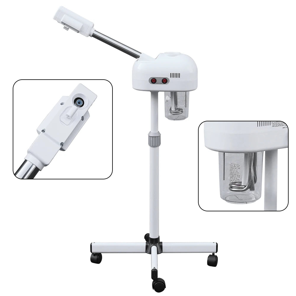 Ozone-infused Facial Steamer Skin Care Equipment Skin Moisture Remove Dirt & Oil From Pores for Salon Beauty & Spa & Home