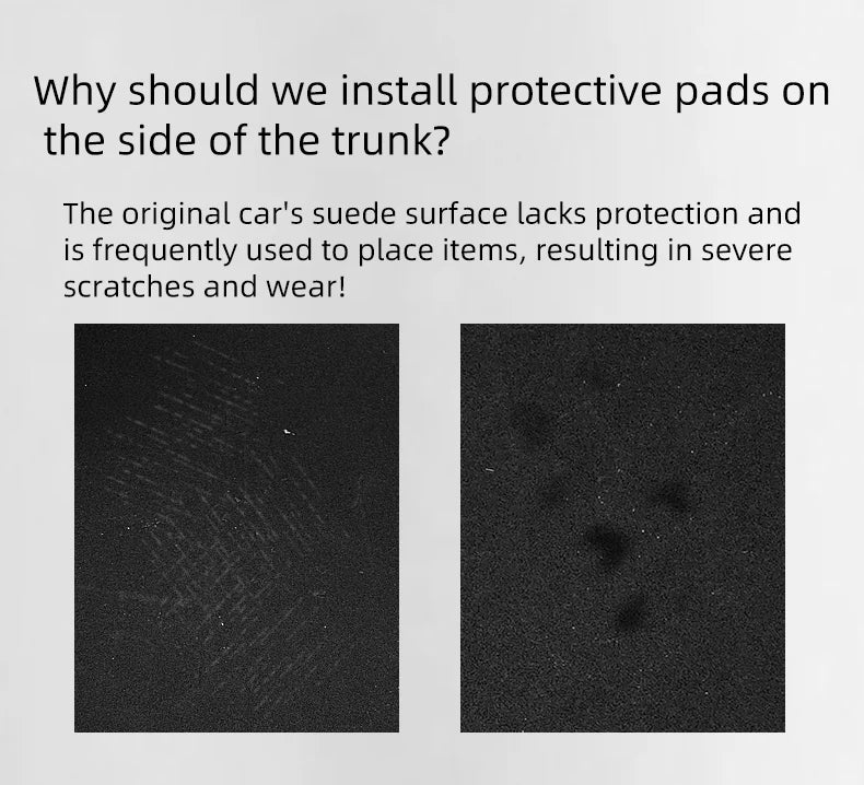 For Tesla Model Y Juniper 2026 Rear Trunk Side Anti-Kick Pad Full Coverage Protection Kit Car Anti-dirty Pad Accessorie