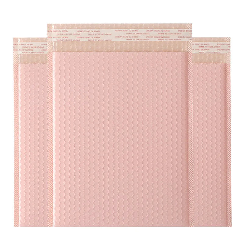 Pearlescent Bubble Mailers Padded Envelopes, Self-Adhesive Waterproof Shipping Bags with Foam Lining for Packaging and Mailing