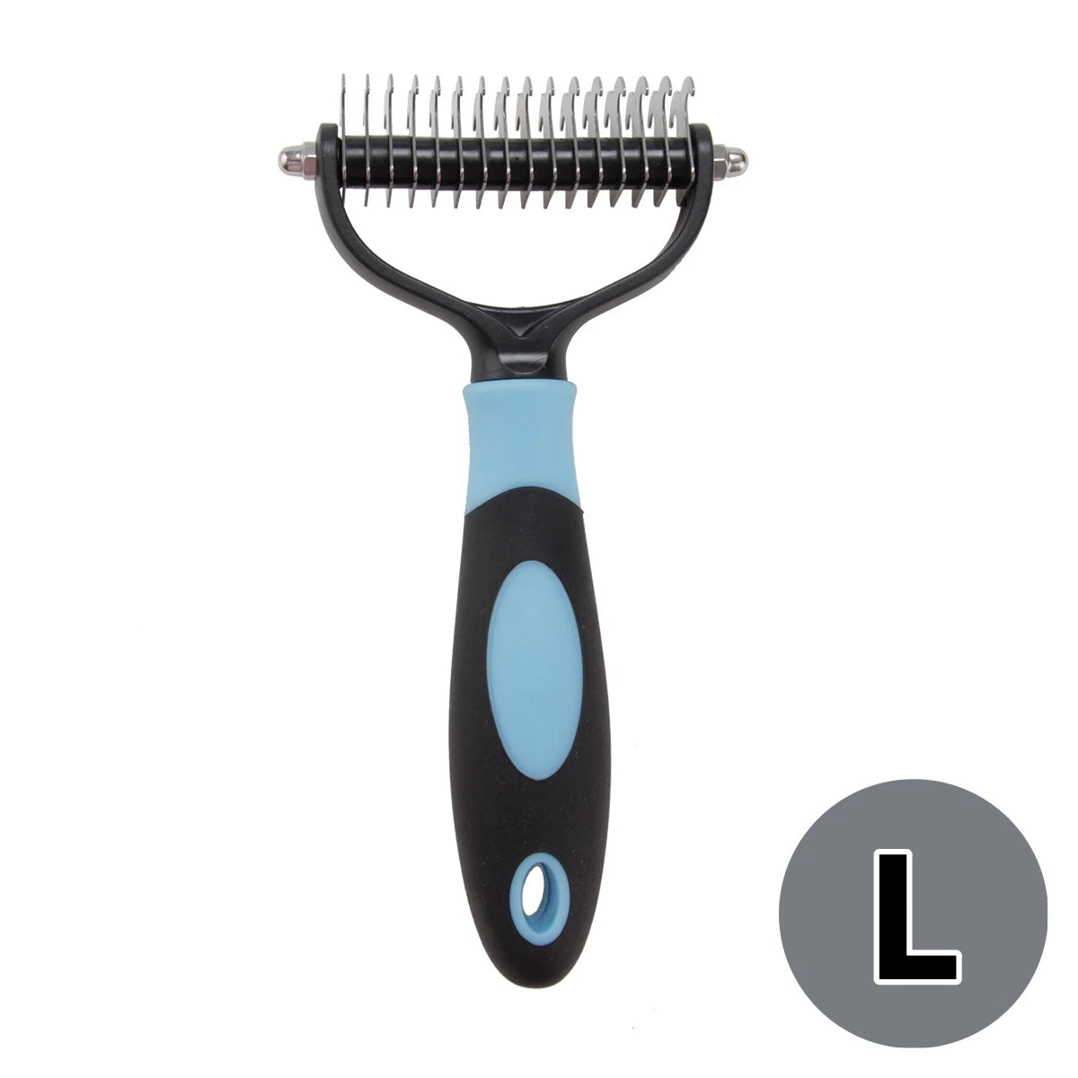 Pet Hair Remover Grooming Brush - Dog & Cat Deshedding Comb - photo 9
