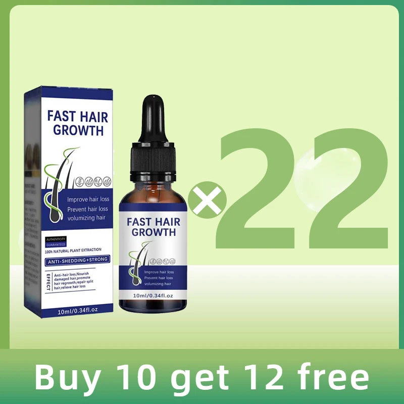Anti-Hair Loss Essence Serum – Promotes Hair Growth & Improves Scalp Health | 1, 3, 5, 10 or 22 Pcs