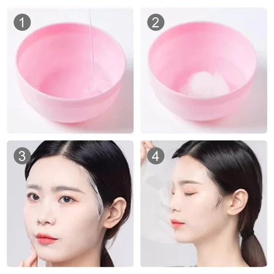 100 or 500 Pcs Disposable Facial Mask Sheets - Ultra Thin Paper - photo 5