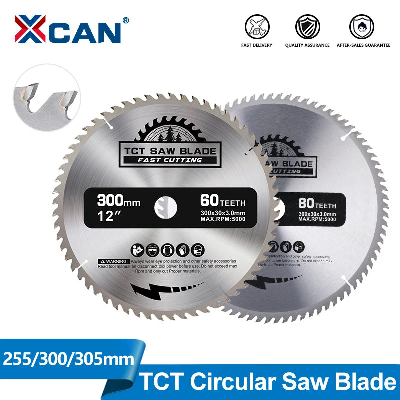 TCT carbide-tipped wood circular saw blade